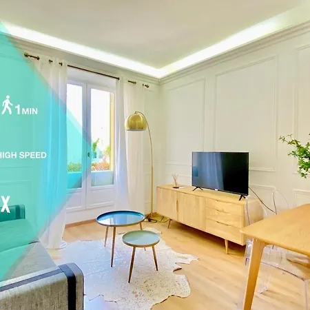 Apartment Designer Garden View Ac, Fiber Wifi Heart Of Monte-Carlo